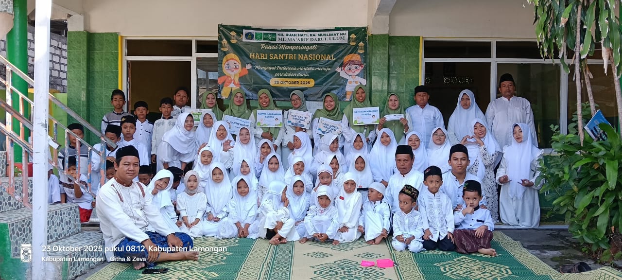 MI Ma’arif Darul Ulum Sarirejo Peringati Hari Santri: Mengawal Indonesia Merdeka Menuju Peradaban Dunia