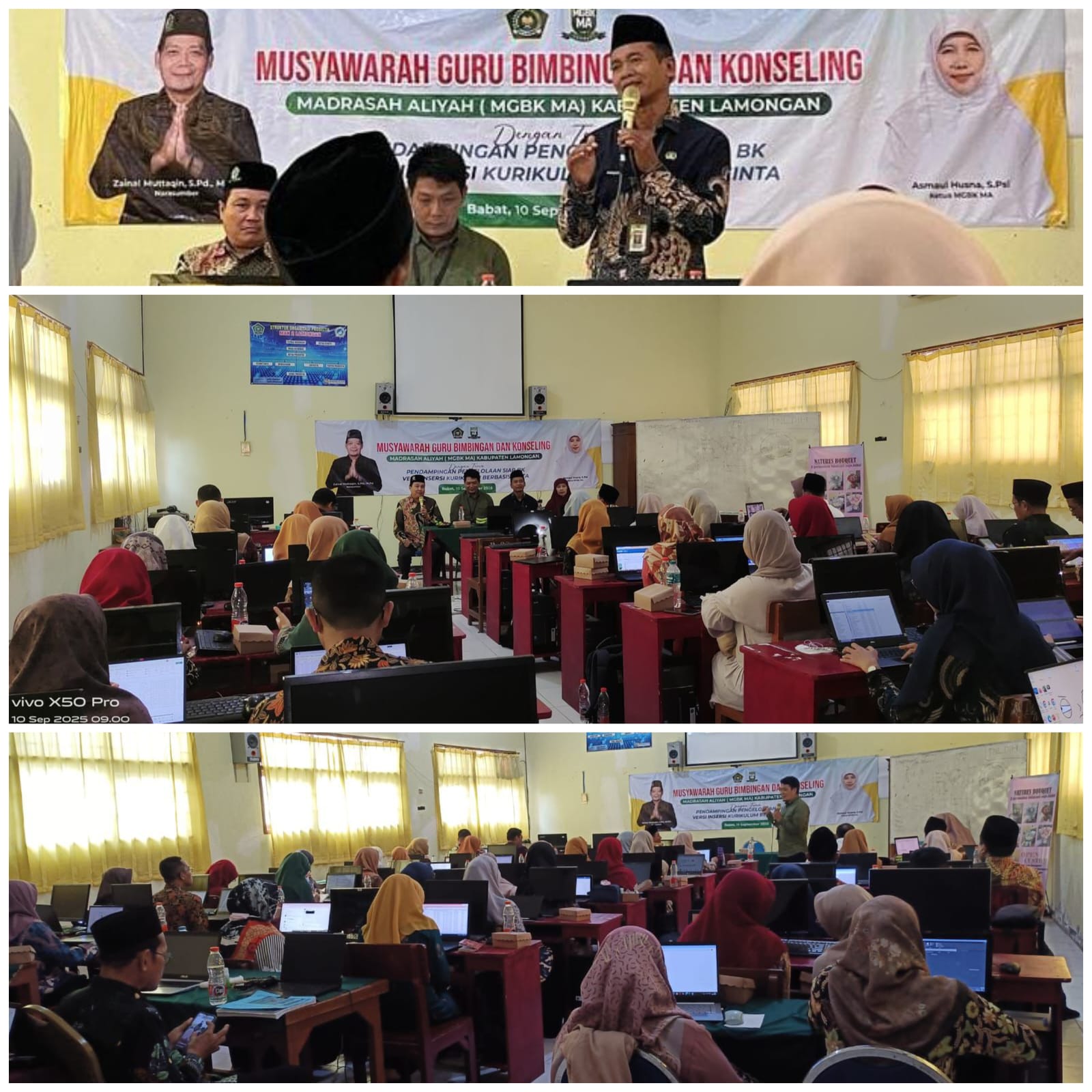 Guru BK Madrasah Se-Lamongan Ikuti Pendampingan Aplikasi SIAP BK