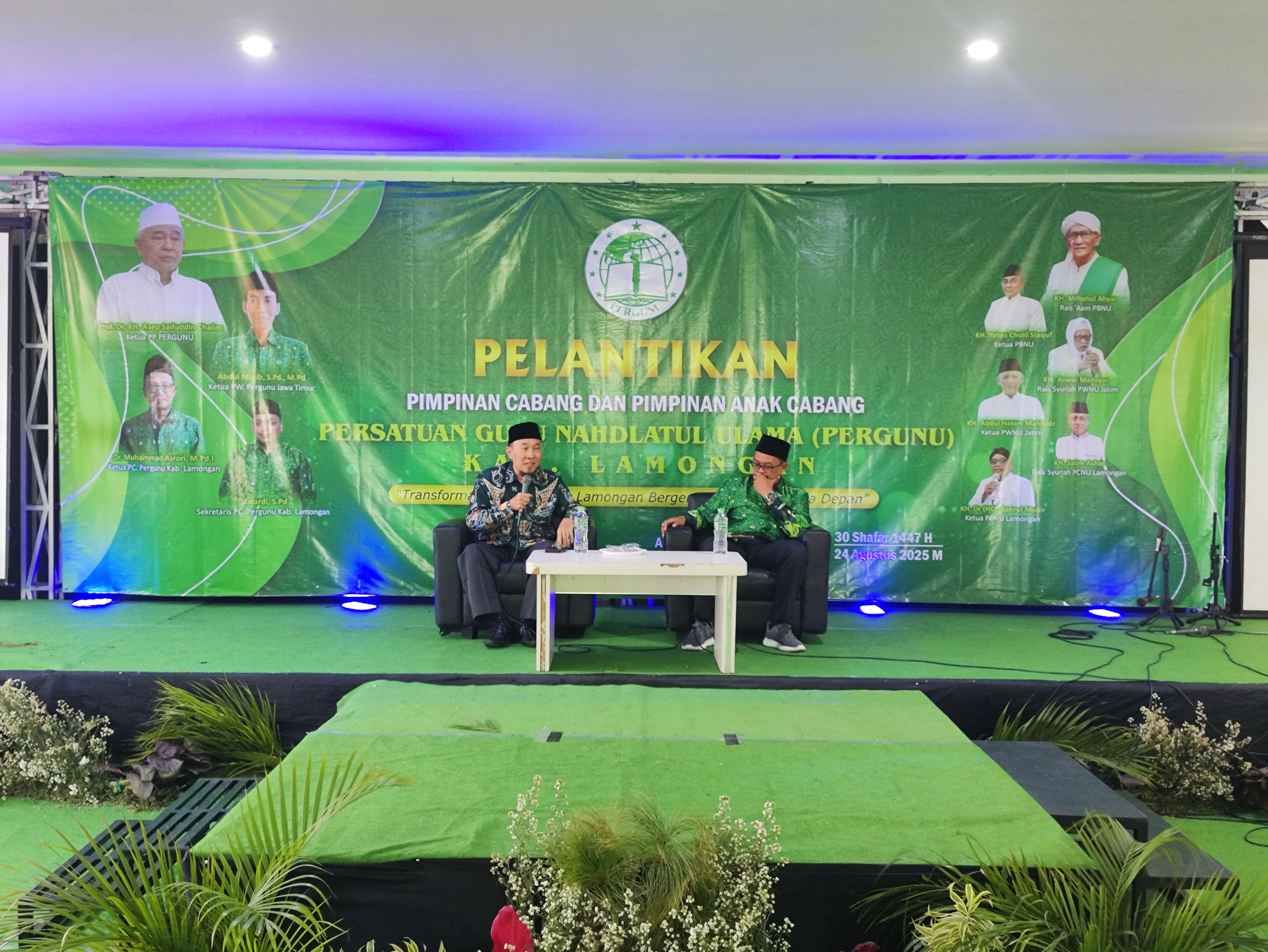 Kepala Kemenag Lamongan Dorong Peningkatan Mutu Pendidikan Lewat FGD Bersama Pergunu