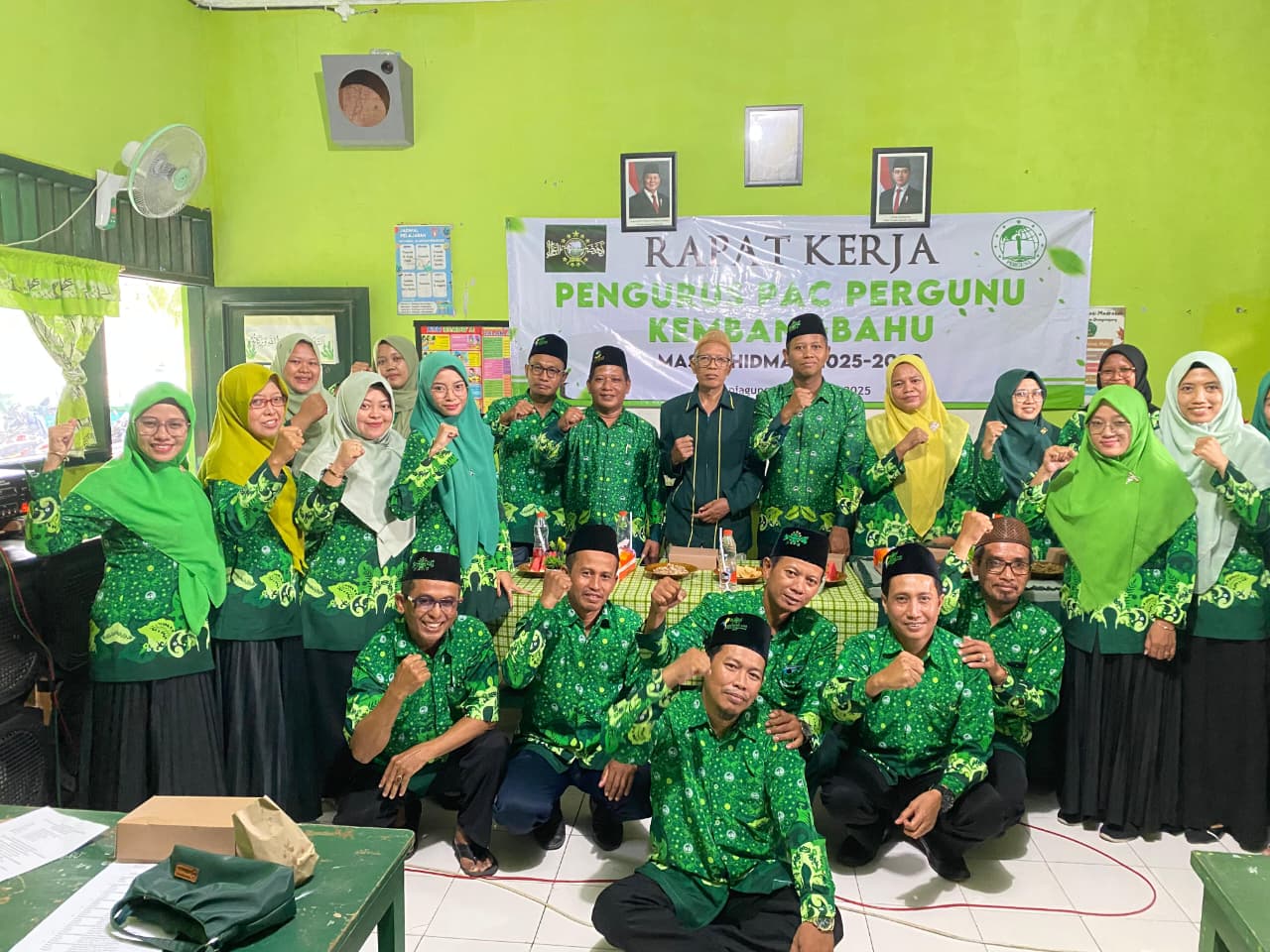 Pergunu Kembangbahu Gelar Raker: Kobarkan Semangat Khidmah dan Sinergi di MI Darul Ulum Dumpiagung kembangbahu