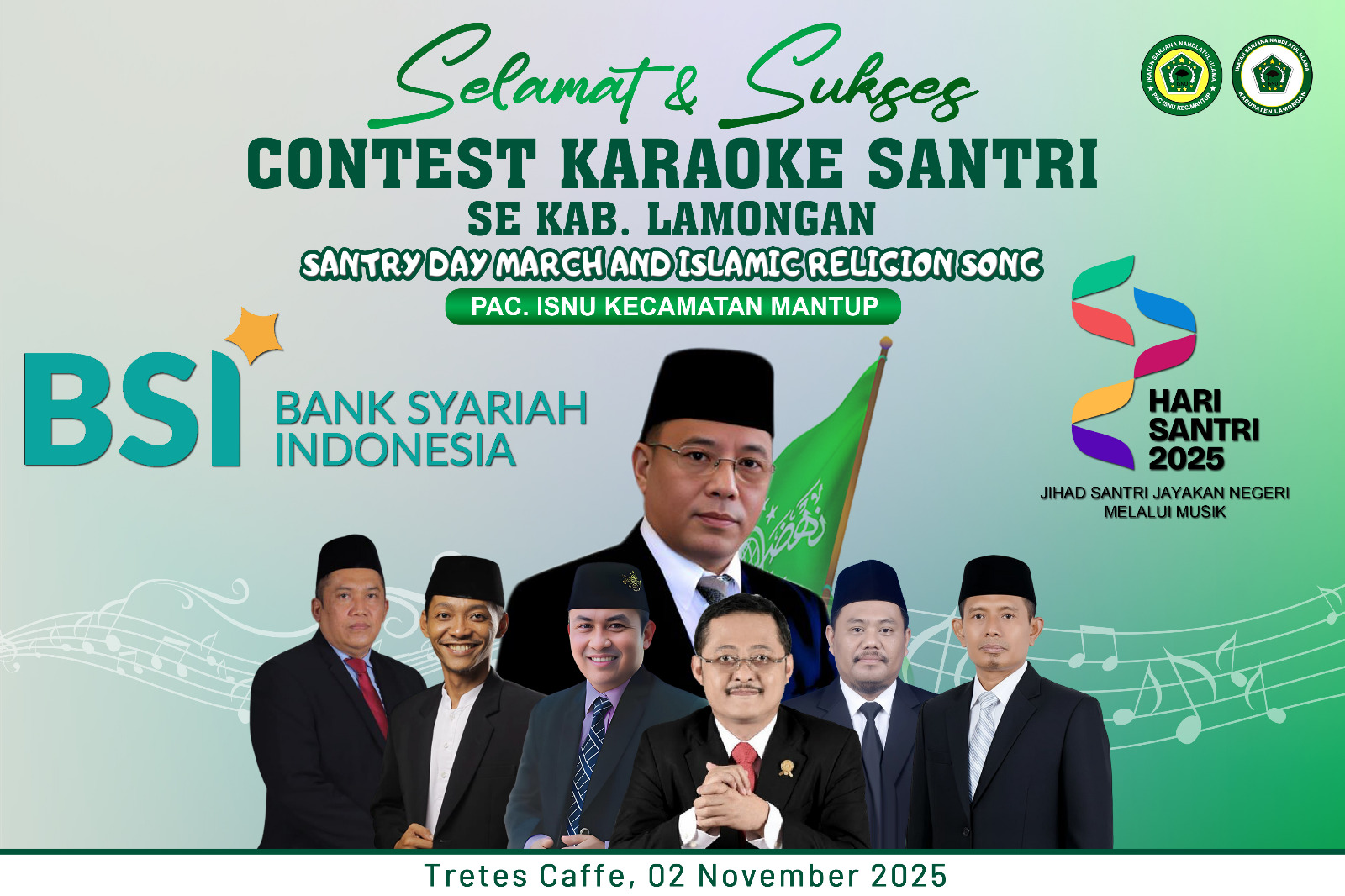 Isnu Mantup Gelar Jihad Santri, Jayakan Negeri, Melalui Musik.