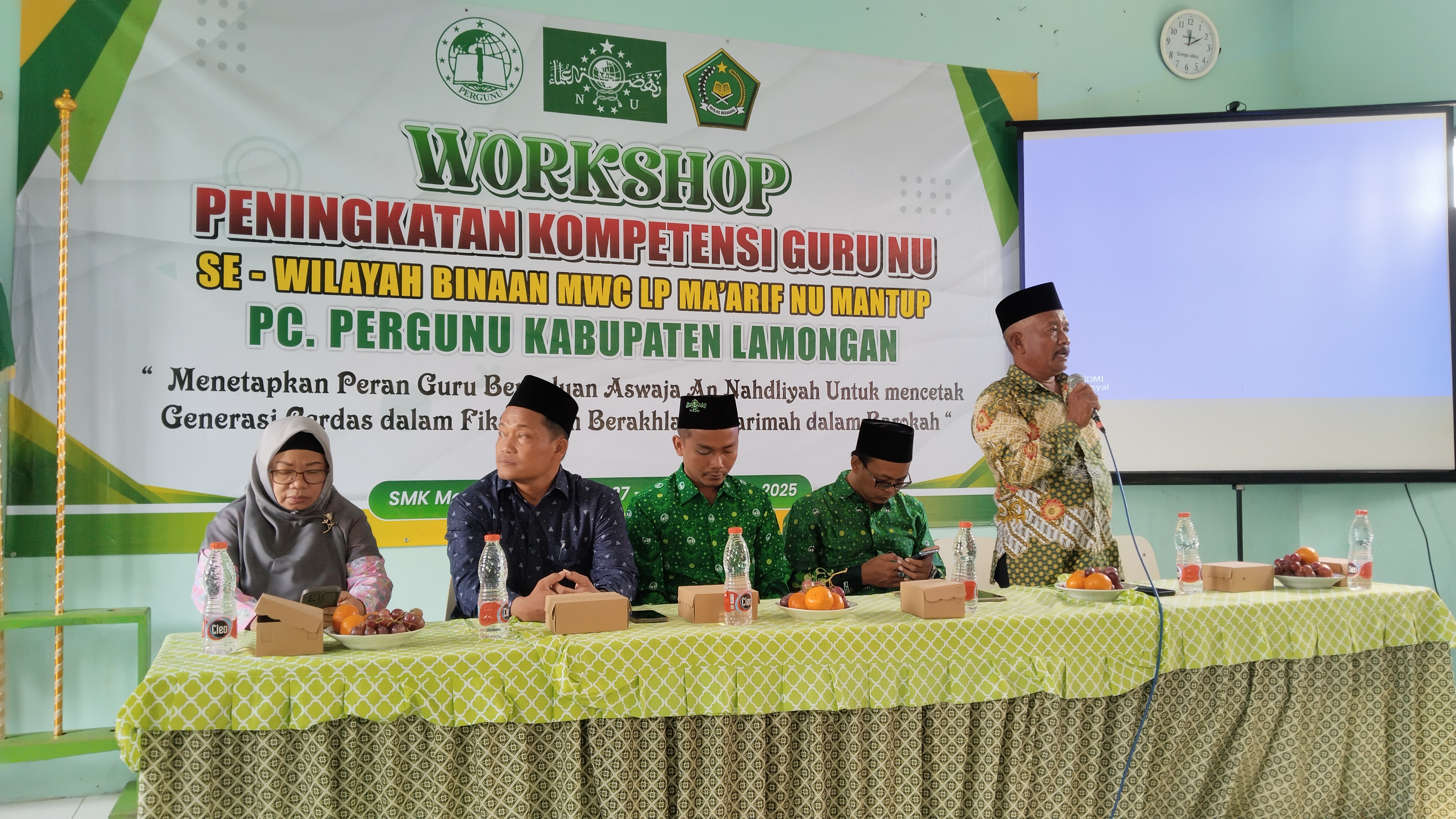 Sambutan Ketua MWCNU Mantup